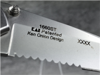 KERSHAW KAI Leek 1660ST XXXX Ken Onion Speedsafe Framelock