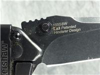 KERSHAW KAI Cryo 1555BW BURN Co. BBQ Hinderer Design Speedsafe Framelock