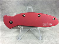 KERSHAW KAI Scallion 1620RD Ken Onion Speedsafe Linerlock  - Red