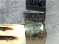 TAYLOR CUTLERY Limited Edition Elk Horn Surgical 1979 Stag Folding