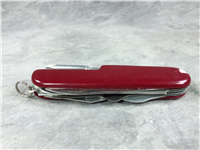 Multifunction 11-Blade/Tool Stainless Steel Utility  - Red