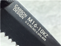 COLUMBIA RIVER CRKT M16-10KZ Black Stainless Framelock Folding