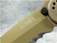 COLUMBIA RIVER CRKT M16-14DSFG Desert Tan G-10 Linerlock Folding