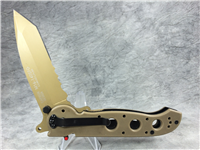 COLUMBIA RIVER CRKT M16-14DSFG Desert Tan G-10 Linerlock Folding