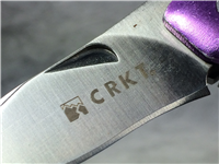 COLUMBIA RIVER CRKT McGinnis Shrimp 1184 Purple Framlock