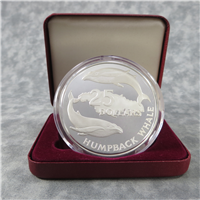 Jamaica $25 Silver Proof Coin (Valcambi, S.A., 1985)