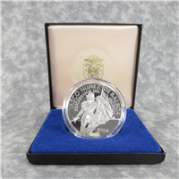 PANAMA 20 Balboas Silver Proof Coin (Franklin Mint, 1984)