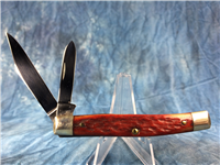 1940-1964 CASE XX 6232 Red Jigged Bone Medium Texas Jack Knife