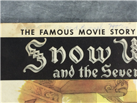 SNOW WHITE &amp; THE SEVEN DWARFS Famous Movie Story Book (Disney, 1938)