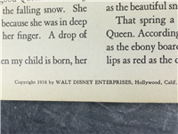 SNOW WHITE &amp; THE SEVEN DWARFS Famous Movie Story Book (Disney, 1938)