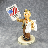 First Issue EXTRA! EXTRA! (Global Peace Edition) Figurine (Hummel 2113, TMK)