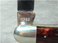 1973 CASE XX 6383 Jigged Bone Swell-Center Whittler Knife