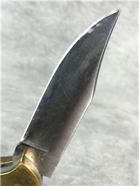 BUCK 112 Black Micarta Ranger Lockback Knife with Sheath & Box