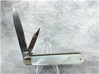 E. L. FALK E-TUNA Mother of Pearl 2-Blade with Corkscrew Jack Knife
