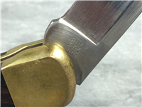 1981-1986 BUCK 110 4 Dot Wood Lockback