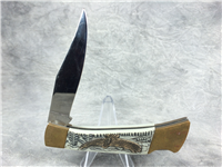Single-Blade Eagle KF849 Stainless Steel Folding Lockback Knife
