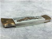 Single-Blade Eagle KF849 Stainless Steel Folding Lockback Knife