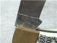 Single-Blade Eagle KF849 Stainless Steel Folding Lockback Knife