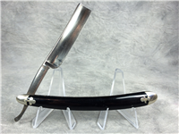 HAMBURG CONCAVE Silver Beauty Black Straight Razor