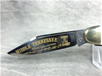 1985 Fight'n Rooster Mother of Pearl MIDDLE TENNESSEE KNIFE COLLECTORS Cattle