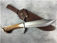 2005 HEN & ROOSTER 160th Anniversary Limited 1 of 300 Stag Bowie Knife