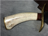 HEN & ROOSTER HR-5001 14-1/2" Stag Bowie Knife