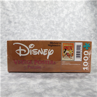 Disney VINTAGE POSTERS Mickey's Nightmare Puzzle & Poster (Buffalo Games)