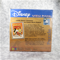 Disney VINTAGE POSTERS Mickey's Nightmare Puzzle & Poster (Buffalo Games)