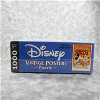 Disney VINTAGE POSTERS Mickey's Nightmare Puzzle & Poster (Buffalo Games)