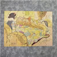 Whitman Publishing SNOW WHITE AND THE SEVEN DWARFS 2 Large Picture Puzzles (Walt Disney Enterprises, 1958)