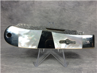 BEAR & SON CHA8223D Limited Edition Mother of Pearl Jumbo Trapper Knife