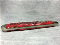 SCHATT & MORGAN QUEEN File & Wire 04121L Red Bone Cheetah Knife