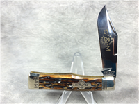 2005 SCHATT & MORGAN QUEEN File & Wire 041140 Bone Gunstock Knife