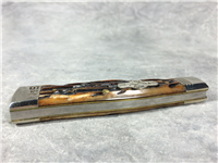 2005 SCHATT & MORGAN QUEEN File & Wire 041140 Bone Gunstock Knife