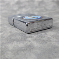 U.S. NAVAL STATION NEWPORT Polished Chome Lighter (Zippo, 2001)