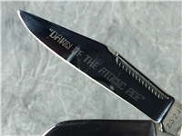 1976 BOKER USA 1780 Alamogordo Atomic Age Limited Ed Delrin Stockman Knife