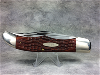 1983 Case 6265 SAB SS Brown Corn Cob Pakkawood Folding Hunter