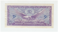 1965 5 cent Military Payment Certificate (Series 641)
