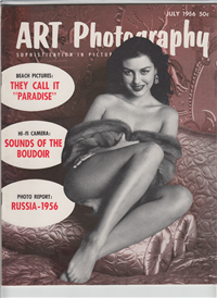 ART PHOTOGRAPHY  Vol. 8 #1-85    (George E. von Rosen, July, 1956) 