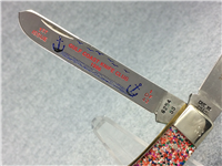 1986 Case 6254 SS Glitter First Issue Gulf Coast Knife Club Trapper
