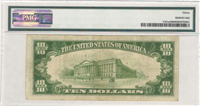 (Fr-1701m)  1934 $10 Silver Certificate (MULE)