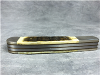 PARKER EDWARDS 1423 D Limited Jigged Green Bone Damascus Folding