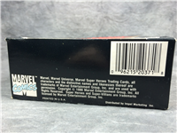 MARVEL UNIVERSE Collector Trading Cards Full Box of 36 Unopened Packs (Impel, 1990)