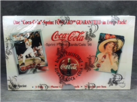 COCA-COLA Collector Cards + Sprint Phone Cards/Cels Sealed Box (Score Board, 1996)
