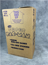 SUPER PAC-MAN Trading Cards 33 Unopened Wax Packs in Box (Fleer, 1982)