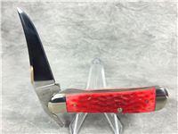 2012 CASE XX 61953L CV Jigged Red Bone RussLock Knife