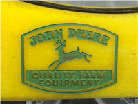2009 CASE XX 6265 SS John Deere Yellow Bone Folding Hunter Knife With Sheath