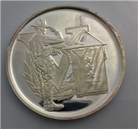 Annual Veteran's Day Medallion  (Hamilton Mint, 1976)