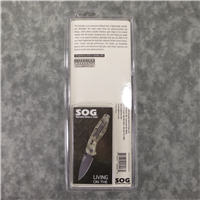 SOG AUTOCLIP 3-1/2" Lockback Folding Tactical Knife