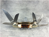 PARKER & SON EAGLE BRAND M-1431 Sandbar Stag 6-Blade Canoe